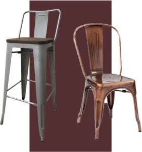Cubic Cafe chairs for sale