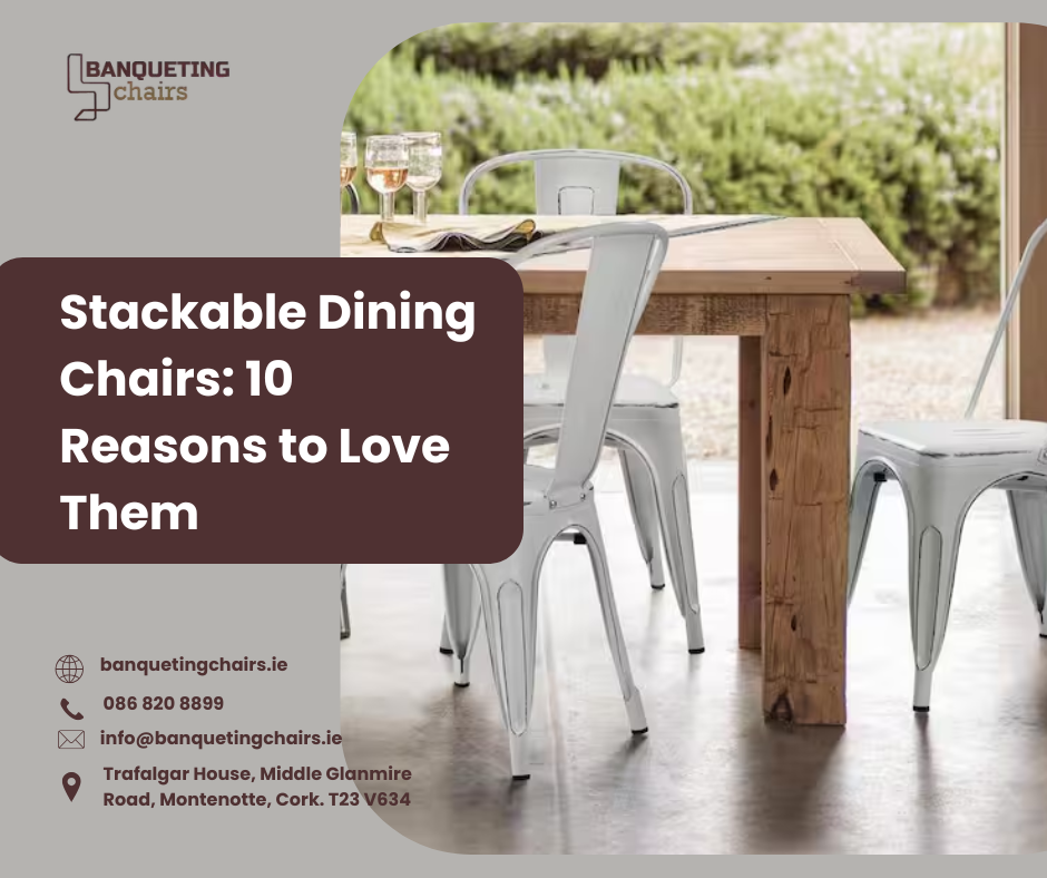 stackable dining chairs