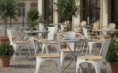 Sorted for Summer: Why Your Irish Café Needs Durable Stackable Outdoor Chairs