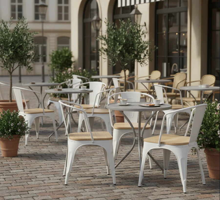 stackable outdoor chairs